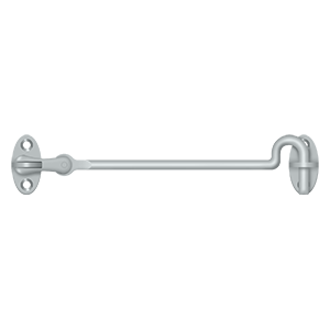 Cabin Swivel Hook  by Deltana - 6" - Brushed Chrome - New York Hardware