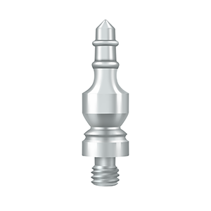 Specialty Solid Brass Urn Tip Finals by Deltana -  - Polished Chrome - New York Hardware