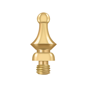 Specialty Solid Brass Windsor Tip Finals by Deltana -  - PVD Polished Brass - New York Hardware