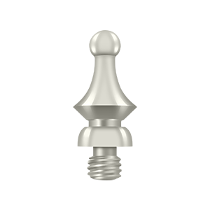 Specialty Solid Brass Windsor Tip Finals by Deltana -  - Polished Nickel - New York Hardware