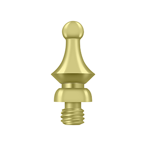 Specialty Solid Brass Windsor Tip Finals by Deltana -  - Polished Brass - New York Hardware