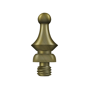 Specialty Solid Brass Windsor Tip Finals by Deltana -  - Antique Brass - New York Hardware