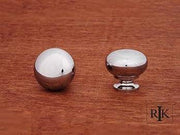 Mushroom Knob 1 1/4" (32mm) - Chrome - New York Hardware Online