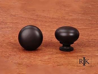 Mushroom Knob 1 1/4" (32mm) - Oil Rubbed Bronze - New York Hardware Online