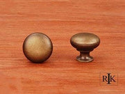 Thin Mushroom Knob 1 1/4" (32mm) - Antique English - New York Hardware
