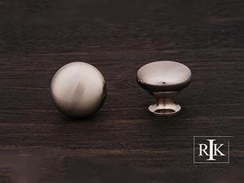 Thin Mushroom Knob 1 1/4" (32mm) - Pewter - New York Hardware