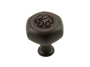 Palermo Hexagon Knob 1 1/4" (32mm) - Oil Rubbed Bronze - New York Hardware Online