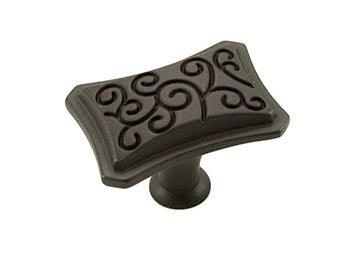 Palermo Octagon Knob 1 5/8" (41mm) - Oil Rubbed Bronze - New York Hardware Online