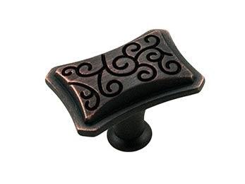 Palermo Octagon Knob 1 5/8" (41mm) - Valencia Bronze - New York Hardware Online