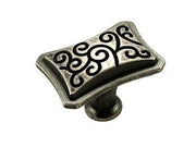 Palermo Octagon Knob 1 5/8" (41mm) - Weathered Nickel - New York Hardware Online