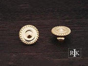 Rope @ Edge Knob 1 1/4" (32mm) - Polished Brass - New York Hardware Online