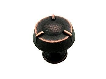 Small Fullerton Knob 1 1/4" (32mm) - Valencia Bronze - New York Hardware