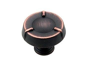 Large Fullerton Knob 1 1/2" (38mm) - Valencia Bronze - New York Hardware Online