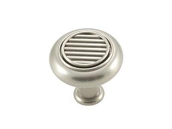 Corcoran Knob 1 1/4" (32mm) - Satin Nickel (Pewter) - New York Hardware Online