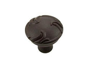 Nottingham Knob 1 1/4" (32mm) - Oil Rubbed Bronze - New York Hardware Online