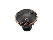 Nottingham Knob 1 1/4" (32mm) - Valencia Bronze - New York Hardware Online