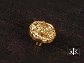 Daisy Knob 1 1/4" (32mm) - Polished Brass - New York Hardware Online