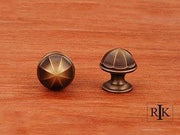 Contoured Dome Knob 1 1/16" (27mm) - Antique English - New York Hardware Online