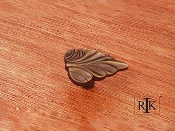 Leaf Knob 1 3/4" (44mm) - Antique English - New York Hardware Online