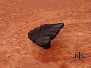Leaf Knob 1 3/4" (44mm) - Oil Rubbed Bronze - New York Hardware Online