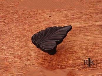 Leaf Knob 1 3/4" (44mm) - Oil Rubbed Bronze - New York Hardware Online