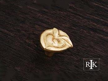 Pretty Wrap Knob 1 1/4" (32mm) - Polished Brass - New York Hardware Online