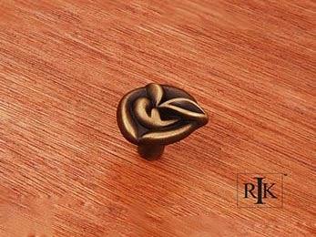 Pretty Wrap Knob 1 1/4" (32mm) - Antique English - New York Hardware Online