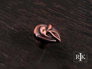 Pretty Wrap Knob 1 1/4" (32mm) - Distressed Copper - New York Hardware Online