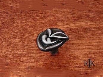Pretty Wrap Knob 1 1/4" (32mm) - Distressed Nickel - New York Hardware Online