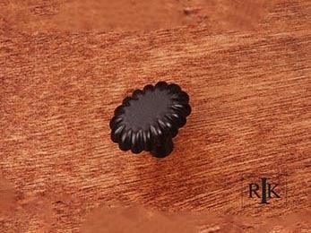 Lines @ End Knob 1 3/16" (30mm) - Oil Rubbed Bronze - New York Hardware Online