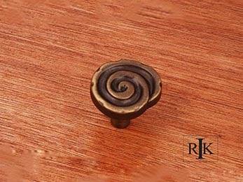 Swirl Knob 1 5/16" (33mm) - Antique English - New York Hardware