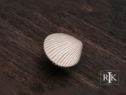Shell Knob  1 3/8" (35mm) - Pewter - New York Hardware