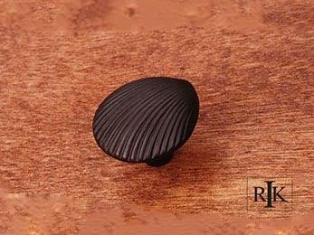 Shell Knob  1 3/8" (35mm) - Oil Rubbed Bronze - New York Hardware