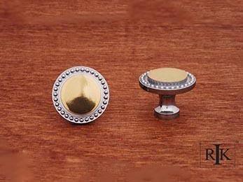 Beaded Knob  1 1/4" (32mm) - New York Hardware Online
