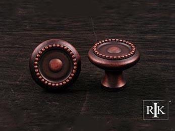 Beaded Knob with Tip 1 1/4" (32mm) - New York Hardware Online