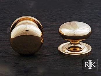 Brass Plain Knobs