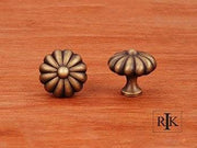 Melon Knob 1 1/2" (38mm) - Antique English - New York Hardware Online