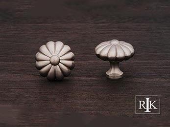 Melon Knob 1 1/2" (38mm) - Pewter - New York Hardware Online