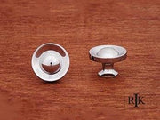 French Contoured Knob  1 1/4" (32mm) - Chrome - New York Hardware Online