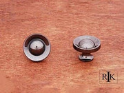 French Contoured Knob  1 1/4" (32mm) - Black Nickel - New York Hardware Online
