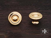 Solid Georgian Knob 1 1/2" (38mm) - Polished Brass - New York Hardware