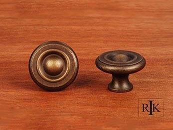 Solid Georgian Knob 1 1/2" (38mm) - Antique English - New York Hardware