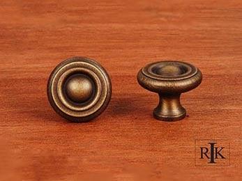 Solid Georgian Knob 1 1/4" (32mm) - Antique English - New York Hardware