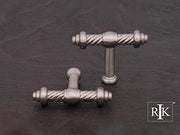 Small Twisted Knob 2" (51mm) - Pewter - New York Hardware