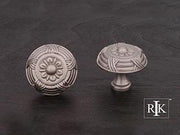 Large Crosses and Petals Knob 1 1/2" (38mm) - Pewter - New York Hardware Online