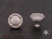 Lines and Crosses Knob 1 1/4" (32mm) - Pewter - New York Hardware Online