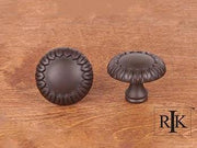 Large Petals @ Edge Knob 1 1/2" (38mm) - Oil Rubbed Bronze - New York Hardware Online