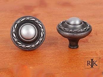 Big Deco-Leaf Edge Knob 1 1/2" (38mm) - New York Hardware Online