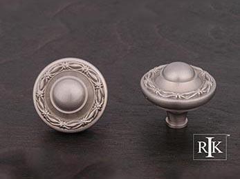 Big Deco-Leaf Edge Knob 1 1/2" (38mm) - New York Hardware Online