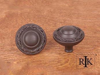 Big Deco-Leaf Edge Knob 1 1/2" (38mm) - New York Hardware Online